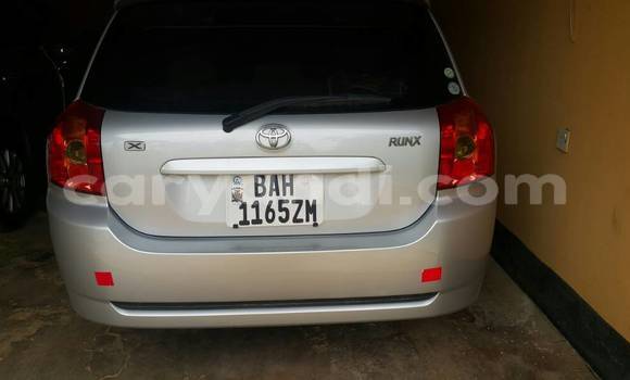 Buy Used Toyota Runx Silver Car in Lusaka in Zambia Buy Used Toyota Runx Silver Car in Lusaka in Zambia
