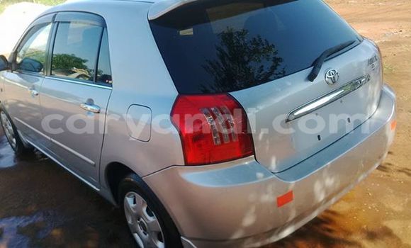 Buy Used Toyota Allex Silver Car in Ndola in Zambia Buy Used Toyota Allex Silver Car in Ndola in Zambia