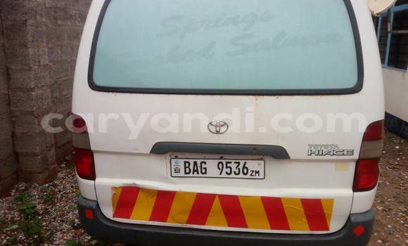 Acheter Occasion Voiture Toyota Hiace Blanc à Lusaka, Zambie Acheter Occasion Voiture Toyota Hiace Blanc à Lusaka, Zambie
