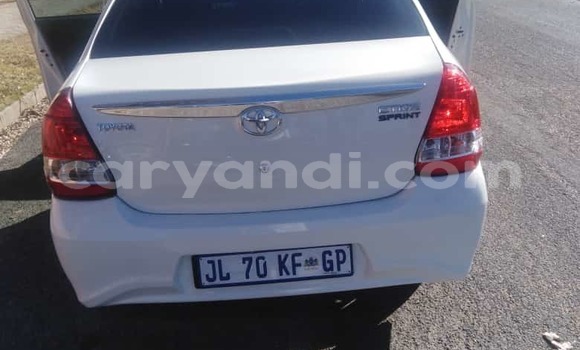Buy Used Toyota Etios White Car in Chilanga in Lusaka Buy Used Toyota Etios White Car in Chilanga in Lusaka