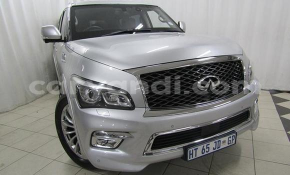 Buy Used Infiniti QX80 Silver Car in Import - Dubai in Zambia