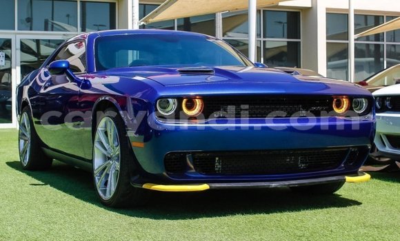Buy Import Dodge Challenger Blue Car in Import - Dubai in Zambia