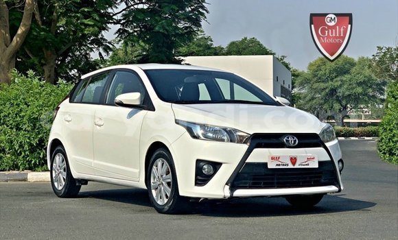 Buy Import Toyota Yaris White Car in Import - Dubai in Zambia