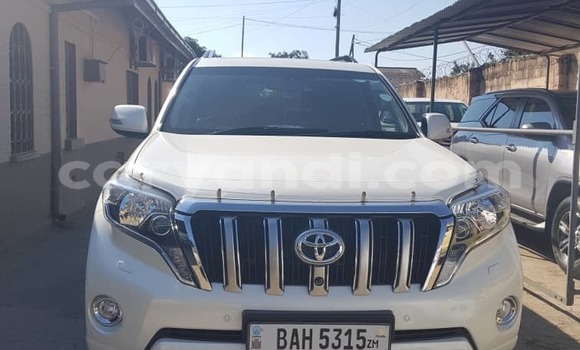 Buy Used Toyota Land Cruiser Prado White Car in Lusaka in Zambia Buy Used Toyota Land Cruiser Prado White Car in Lusaka in Zambia