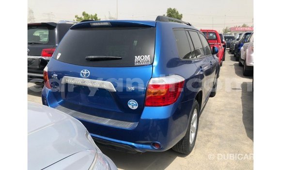 Acheter Import Voiture Toyota Highlander Bleu à Import - Dubai, Zambie Acheter Import Voiture Toyota Highlander Bleu à Import - Dubai, Zambie