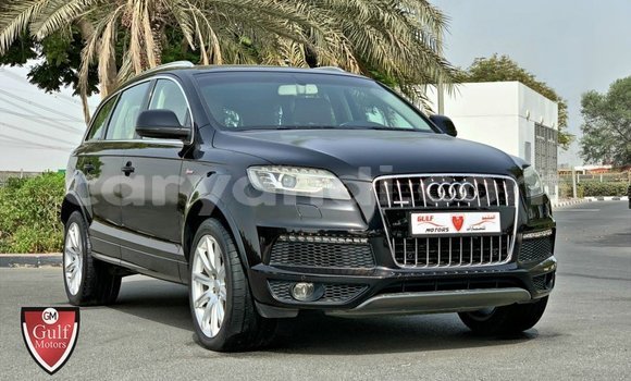 Nunua Imported Audi Q7 Nyeusi Gari ndani ya Import - Dubai nchini Zambia