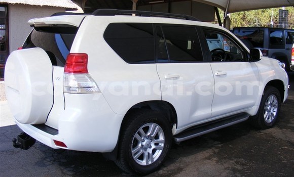 Acheter Occasion Voiture Toyota Land Cruiser Prado Blanc à Livingstone, Zambie Acheter Occasion Voiture Toyota Land Cruiser Prado Blanc à Livingstone, Zambie