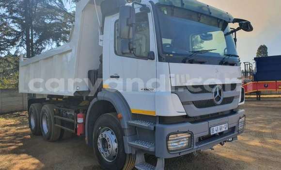 Buy Used Mercedes–Benz Tipper White Truck in Lusaka in Zambia