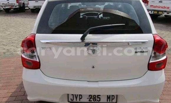 Buy Used Toyota Etios White Car in Chambishi in Copperbelt Buy Used Toyota Etios White Car in Chambishi in Copperbelt
