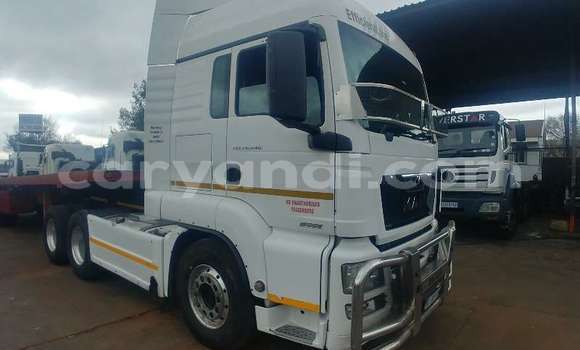 Buy Used Man TGX White Truck in Livingstone in Zambia