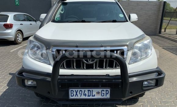 Buy Used Toyota Prado White Car in Mazabuka in Southern Buy Used Toyota Prado White Car in Mazabuka in Southern