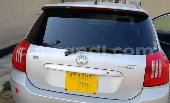 Acheter Occasion Voiture Toyota Runx Gris à Lusaka, Zambie Acheter Occasion Voiture Toyota Runx Gris à Lusaka, Zambie