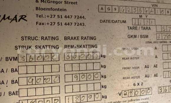 Buy Used Ricomag BW200 Blue Truck in Lusaka in Zambia Buy Used Ricomag BW200 Blue Truck in Lusaka in Zambia