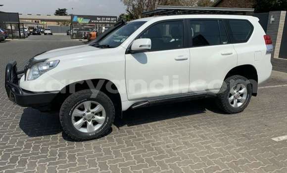 Buy Used Toyota Prado White Car in Lusaka in Zambia Buy Used Toyota Prado White Car in Lusaka in Zambia