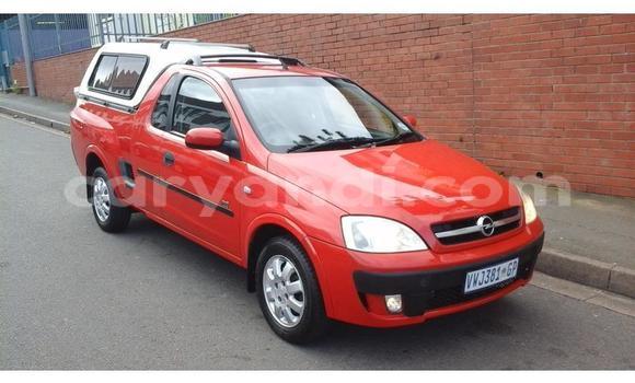 Buy Used Opel Corsa Red Car in Lusaka in Zambia