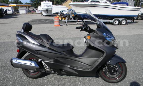 Buy Used Suzuki Burgman Black Bike in Import - Dubai in Zambia