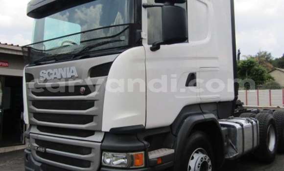Acheter Occasion Utilitaire Scania R420 Blanc à Lusaka, Zambie