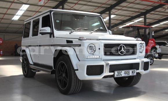 Buy Used Mercedes‒Benz G-klasse White Car in Lusaka in Zambia