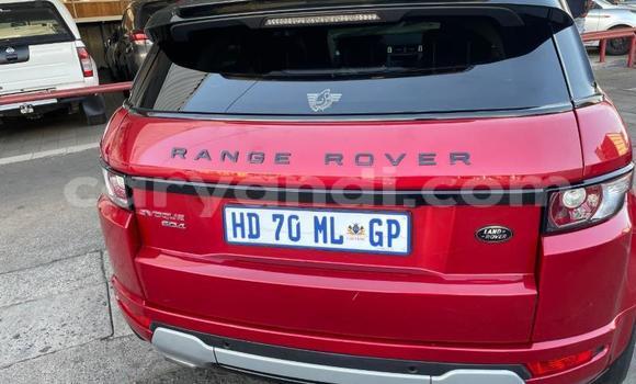 Buy Used Range Rover Evoque Red Car in Chipata in Zambia Buy Used Range Rover Evoque Red Car in Chipata in Zambia