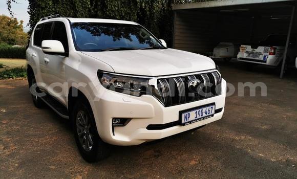 Buy Used Toyota Land Cruiser Prado White Car in Livingstone in Zambia