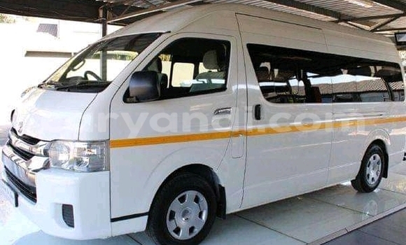 Buy Used Toyota Hiace White Car in Lusaka in Zambia