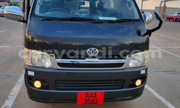 Buy Used Toyota Hiace Black Car in Lusaka in Zambia