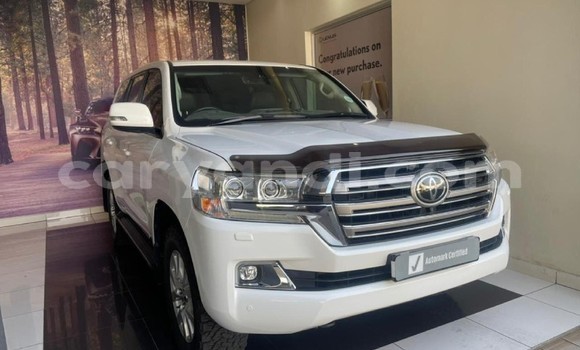 Buy Used Toyota Land Cruiser White Car in Lusaka in Zambia