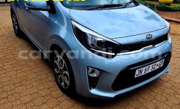 Buy Used Kia Picanto Blue Car in Lusaka in Zambia