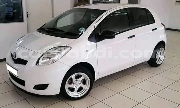 Buy Used Toyota Yaris White Car in Lusaka in Zambia