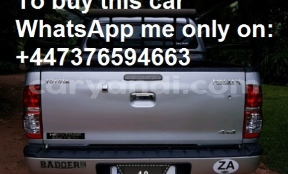 Buy Used Toyota Hilux Silver Car in Lusaka in Zambia Buy Used Toyota Hilux Silver Car in Lusaka in Zambia