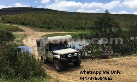 Buy Used Toyota Land Cruiser Beige Car in Lusaka in Zambia