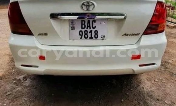Acheter Occasion Voiture Toyota Allion Blanc à Lusaka, Zambie Acheter Occasion Voiture Toyota Allion Blanc à Lusaka, Zambie