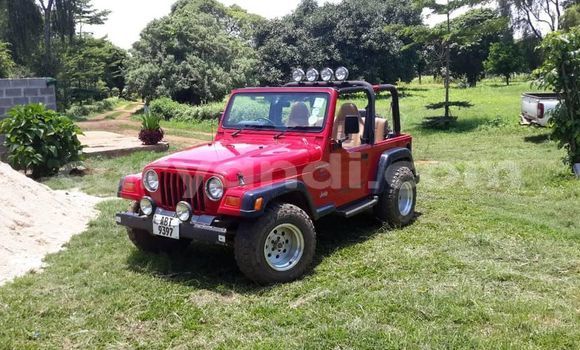 Buy Used Jeep Wrangler Red Car in Lusaka in Zambia