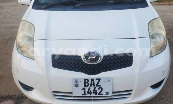 Buy Used Toyota Vitz White Car in Lusaka in Zambia