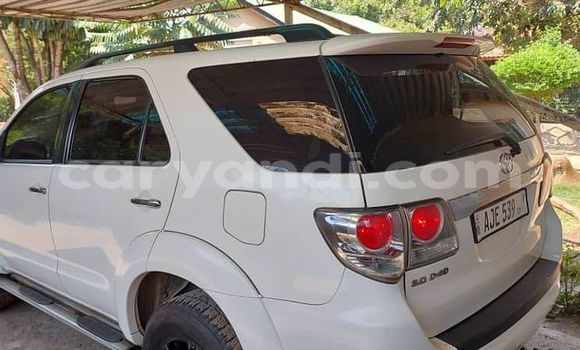 Buy Used Toyota Fortuner White Car in Chingola in Zambia