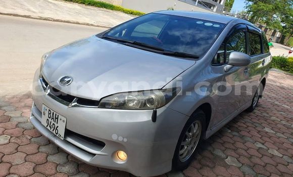 Buy Used Toyota Wish Silver Car in Lusaka in Zambia