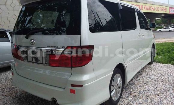 Acheter Occasion Voiture Toyota Alphard Blanc à Lusaka, Zambie Acheter Occasion Voiture Toyota Alphard Blanc à Lusaka, Zambie