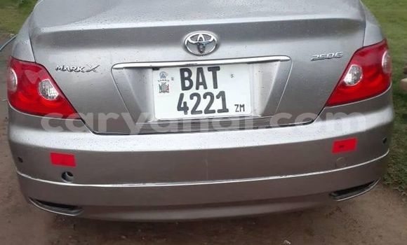 Nunua Ilio tumika Toyota Mark X Fedha Gari ndani ya Lusaka nchini Zambia Nunua Ilio tumika Toyota Mark X Fedha Gari ndani ya Lusaka nchini Zambia