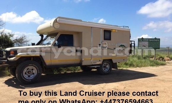 Buy Used Toyota Land Cruiser Beige Car in Lusaka in Zambia