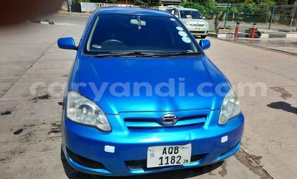 Buy Used Toyota Runx Blue Car in Lusaka in Zambia