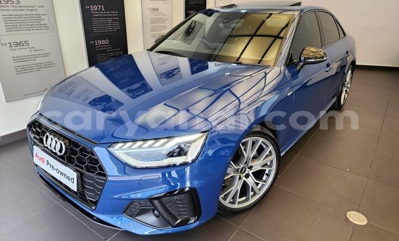 Buy Used Audi A4 Blue Car in Lusaka in Zambia
