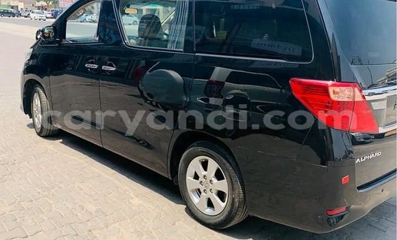 Buy Used Toyota Alphard Black Car in Lusaka in Zambia