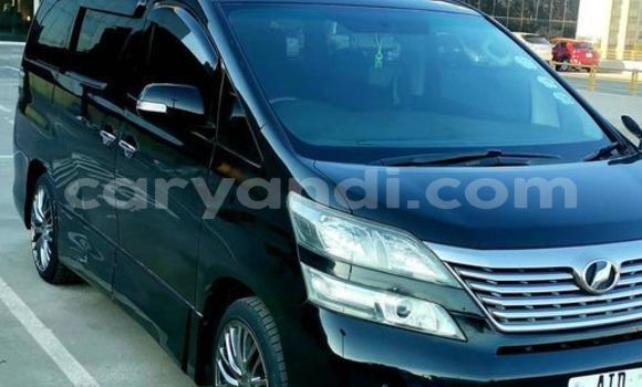 Buy Used Toyota Vellfire Black Car in Lusaka in Zambia