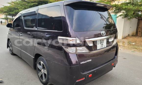 Buy Used Toyota Vellfire Black Car in Lusaka in Zambia