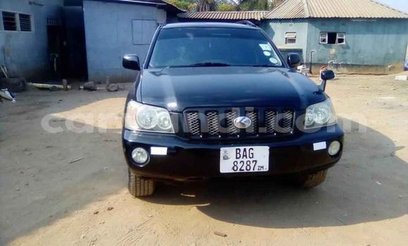 Buy Used Toyota Kluger Black Car in Lusaka in Zambia