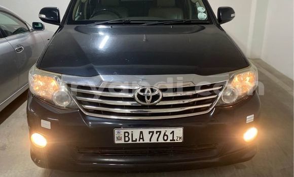 Buy Used Toyota Fortuner Black Car in Import - Dubai in Zambia Buy Used Toyota Fortuner Black Car in Import - Dubai in Zambia
