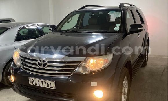 Buy Used Toyota Fortuner Black Car in Import - Dubai in Zambia Buy Used Toyota Fortuner Black Car in Import - Dubai in Zambia