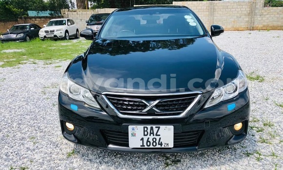 Nunua Ilio tumika Toyota Mark X Nyeusi Gari ndani ya Import - Dubai nchini Zambia