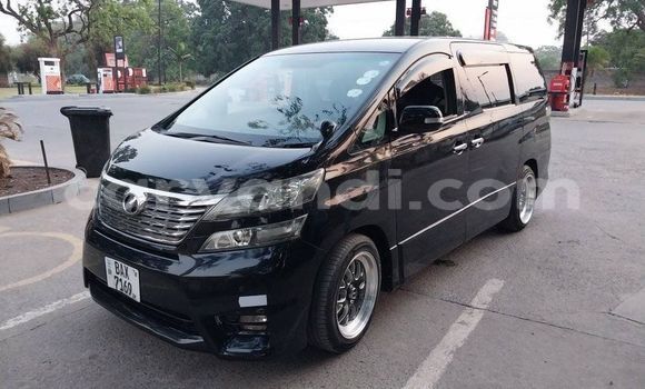 Buy Used Toyota Vellfire Black Car in Lusaka in Zambia