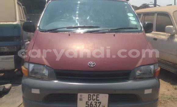 Nunua Ilio tumika Toyota Hiace Nyekundu Gari ndani ya Chingola nchini Zambia Nunua Ilio tumika Toyota Hiace Nyekundu Gari ndani ya Chingola nchini Zambia